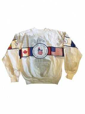 Vintage 1980s United States Olympic Training Center Crewneck Sweatshirt